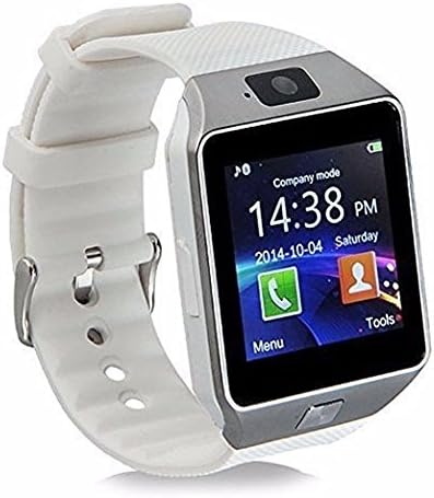Iphone ve Android Akıllı Watche için Alike C05 Bluetooth Akıllı Saat (Beyaz)