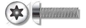 (2500 adet) M6-1. 0x12mm Metrik Güvenlik Makine Vidaları Düğme Başkanı Torx Pin Paslanmaz Çelik Aspen Bağlantı Elemanları tarafından
