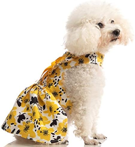 Hollypet Pet Giyim Köpek Elbise Köpek Giyim Kedi Elbise Pet Elbise Çiçek Kıyafetler Doğum Günü Parti giysileri