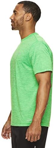 KAFA erkek Ultra Hypertek Crewneck Gym Eğitim ve Egzersiz T-Shirt - Kısa Kollu Activewear Üst