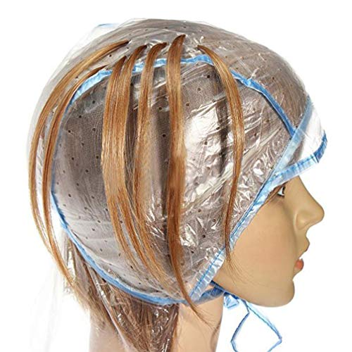 Minkissy 12 pcs saç boyası Kapaklar Saç Çizgili Kap Tek Kullanımlık Vurgulayarak Kapaklar Buzlanma Devrilme Saç Boyama Kapaklar