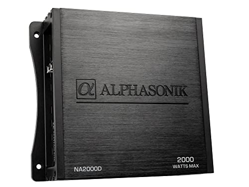Alphasonik NA2000D Neuron Serisi 2000 Watt Max 4 Yollu Koruma Devreli Monoblok Araba Amplifikatörü D Sınıfı Amplifikatör Düşük