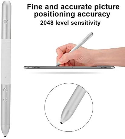 Stylus Kalem, Dokunmatik Ekran için Stylus Kalem Şarj Edilebilir 2048 Seviye Basınç Kalemi Bluetooth ile Uyumlu