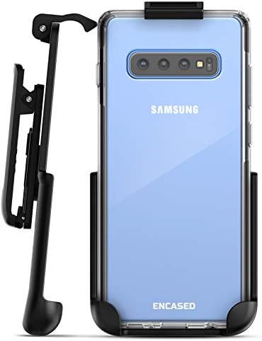 Kılıflı Galaxy S10 Şeffaf Arka Kılıf-Kemer Klipsi Kılıflı Şeffaf Kapak (Samsung S10)