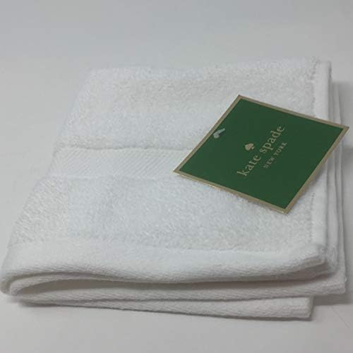 Kate Spade Beyaz Havlu 6 Parça Set Paket - 2 Banyo Havlusu, 2 El Havlusu, 2 Kese