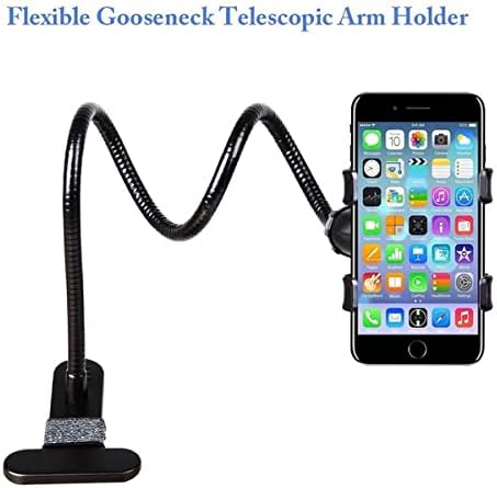BESTEK Gooseneck Cep Telefonu Tutucu + Araç Telefonu Dağı, Uyar iPhone 7 s/7 Artı/ 6 s/ 6/ 6 artı/ 5 S Galaxy S3 S2/ Huawei ve