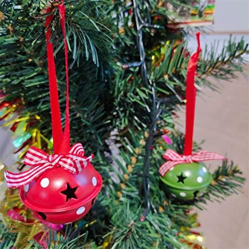 ZHOUUU DIY Zanaat Çan yılbaşı dekoru Bells Noel Süsler Noel ağaç dekor Pencere Kapı Noel Tatil Parti Malzemeleri