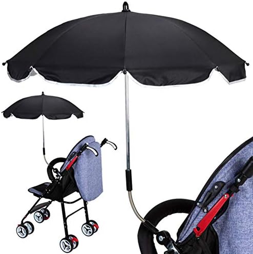 LXFMZ güneş şemsiyesi Güneş Koruma Gölge Şemsiye, Plaj Şemsiyesi, UV50 + Güneş Koruma Bebek Şemsiye Arabası Pram Gölge Güneş