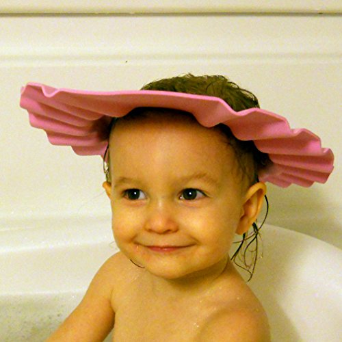 Evelots Duş Şampuanı / Banyo Başlığı-Bebek / Çocuk-Vizör-Su Geçirmez-Ayarlanabilir-2 Renk