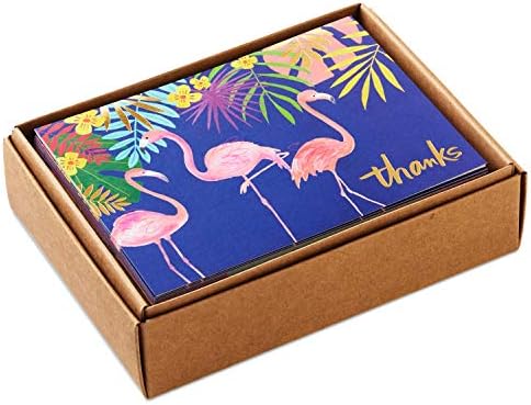Hallmark Teşekkür Kartları Çeşitleri, Tropikal Hayvanlar (Zarflı 24 Farklı Teşekkür Notu-Çitalar, Llamalar, Zebralar, Flamingolar,