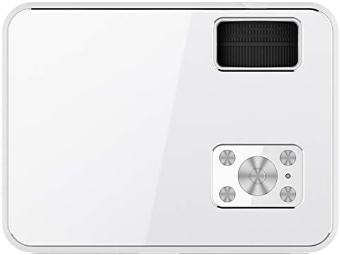 DUANDETAO C9 2800 Lümen 1280x720 720 P HD Akıllı Projektör, destek HDMI x 2 / USB x 2 / VGA/AV(Siyah) Full HD Taşınabilir (Renk: