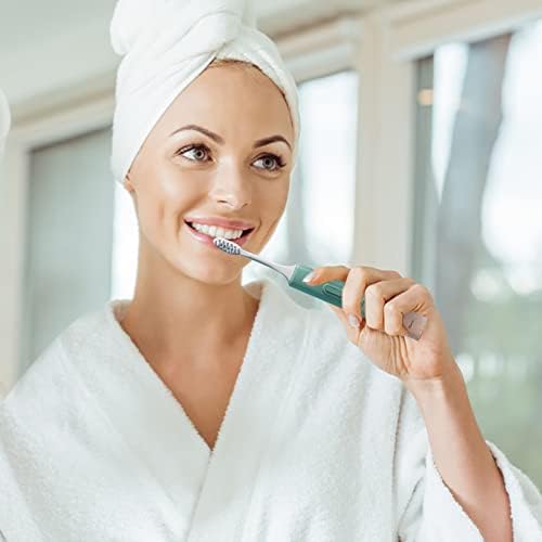 QICHA Elektrikli Diş Fırçası İçme Kaybı Şarj Tel ile 8 Fırça Kafaları Temizleme 5 Modları Derin Temiz Taze Nefes Sağlıklı Gülümseme