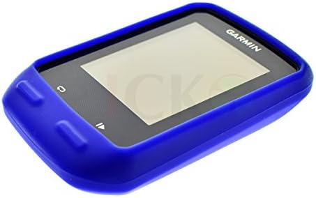 Garmin Edge 510 için Yeni Mavi Deri Kauçuk Koruyucu Bisiklet GPS Kılıfı