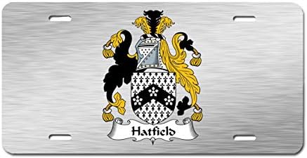 Carpe Diem Tasarımları Hatfield Arması / Hatfield Aile Arması Lisansı / Makyaj Plakası – ABD'de Üretilmiştir.