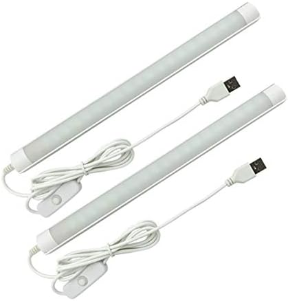 USB LED bar ışığı 3 W 3 ayaklar ve 11 İnç Tel 130 Lumfor Kamp Acil Okuma Kamp ve Gece Lambası[2-Pack]