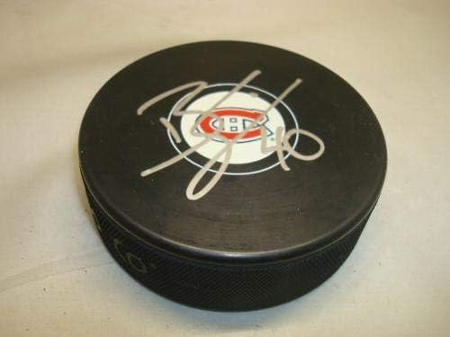 Ben Scrivens İmzalı Montreal Canadiens Hokey Diski İmzalı 1B İmzalı NHL Diskleri