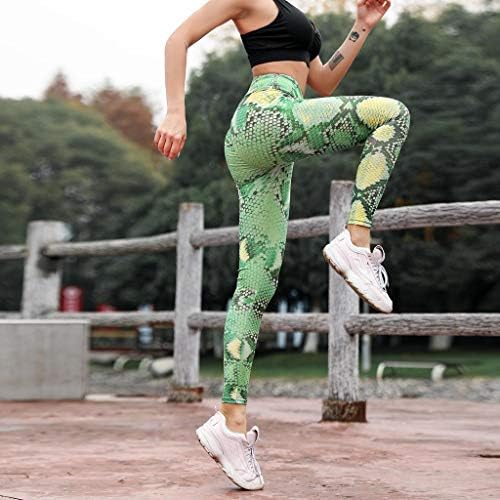 Yoga Pantolon Kadınlar için Yüksek Çapraz Bel Spor Spor Yoga Pantolon Legging Pantolon Atletik Spor Salonu Olmayan Görmek
