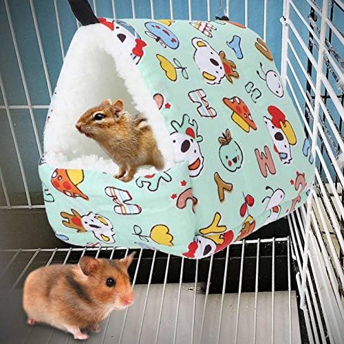 Kadimendium Hamster Asılı, Hamster Asılı Yatak Güçlü Ribaund Etkisi Uzay Tasarrufu Pratik Ev Kullanımı için Uygun için Küçük