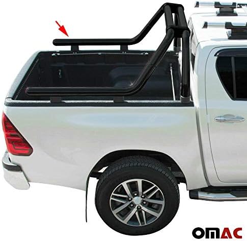Nissan Navara 2006-2015 için OMAC Paslanmaz Çelik Ayna Cilalı Roll Bar
