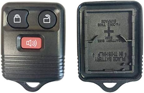AutoKeyMax ıçin Yeni Yedek Ford Anahtarsız Alarm Uzaktan Kabuk Ped Anahtar Fob Vaka SADECE 3 Düğme (1)
