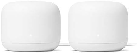 Google Nest Wifi-AC2200-Mesh WiFi Sistemi-Wifi Yönlendirici - 4400 Sq Ft Kapsama Alanı-2 paket