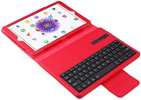 Chstls Klavye ipad kılıfı 2 / iPad 3/ iPad 4, Manyetik PU Deri Folio Standı Kapak ile Ayrılabilir Kablosuz Bluetooth Klavye için