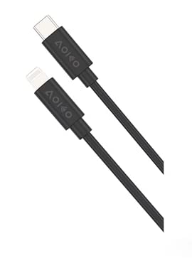 AOKO PD Hızlı Şarj Kablosu 20W USB-C PD Şarj r ile 30 dakika Şarj (2 Metre) (Beyaz)