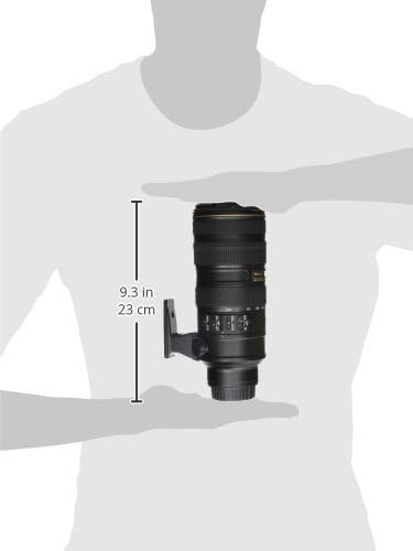 Nikon 70-200mm f/2.8 G ED VR II AF-S Nıkkor Zoom nikon için lens Dijital SLR Kameralar (Yeni, Beyaz kutu)