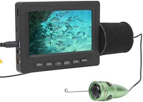 Tomanbery Video 1200TVL Anti‑çekme Kablosu Ayarlanabilir led monitörlü kamera Ücretli Balık Bulucu 4.3 inç Okyanus için Su Ürünleri