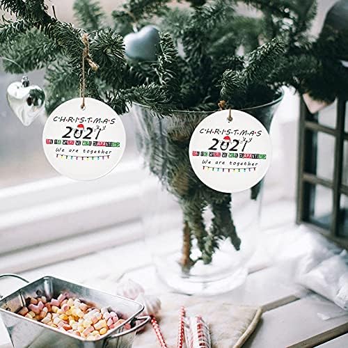 2021 Noel Süsler, 2021 Ahşap Noel Ağacı DIY Kolye Etiketi Noel Ağacı Süslemeleri Gümrükleme Komik Ev Dekor - Hediyeler için Chirstmas
