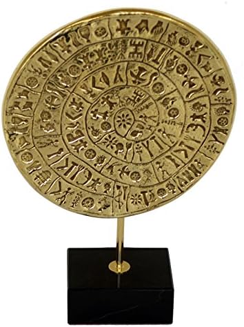 Talos Eserleri Phaistos disk Heykel Müzesi Reprodüksiyonu - Knossos Sarayı-Minos Dönemi