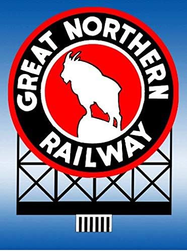 44-3202 Büyük Kuzey Demiryolu (Küçük) Miller Signs tarafından