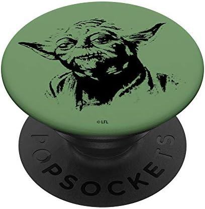 Star Wars Yoda Sketch PopSockets PopGrip: Telefonlar ve Tabletler için Değiştirilebilir Kavrama
