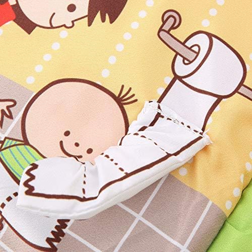 CHİCİRİS Bez Kitap, Reuseable Yıkanabilir Komik Eğitici Kitap için Bebekler için Banyo oyuncakları için Erken Eğitim(Tuvalet