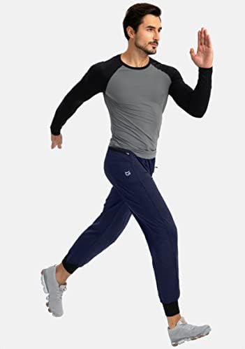G Kademeli erkek koşucu pantolonu fermuarlı cepler ıle Ince Joggers Erkekler ıçin Atletik Sweatpants ıçin Egzersiz, Koşu, koşu