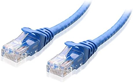 Kablo, Mavi renkte 150 Metrelik Snagless Uzun Cat6 Ethernet Kablosu (Cat6 Kablosu, Cat 6 Kablosu) ve Beyaz renkte 50 Metrelik