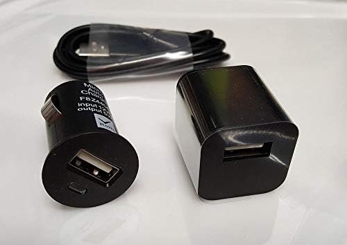 İnce Seyahat Araba ve Duvar Şarj Kiti Motorola Moto G9 Play ile çalışır USB Tip-C Kablosu içerir! (1.2A5. 5W)