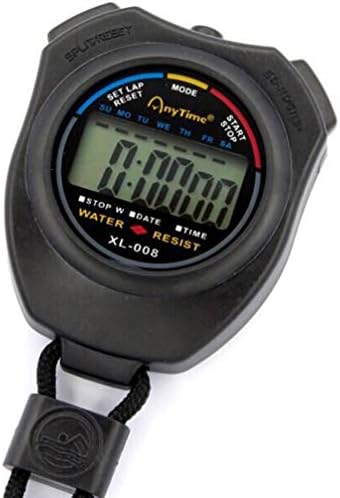 LİOOBO spor kronometre profesyonel kronometre koşu yarış yüzme için ıslık ile