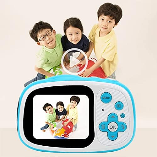 Okuyonic Çocuk Dijital Kamera, Fotoğraf Çekmek için Fotoğraf Paylaşmak için Çocuk için 2 İnç 8MP Kamera (Mavi)