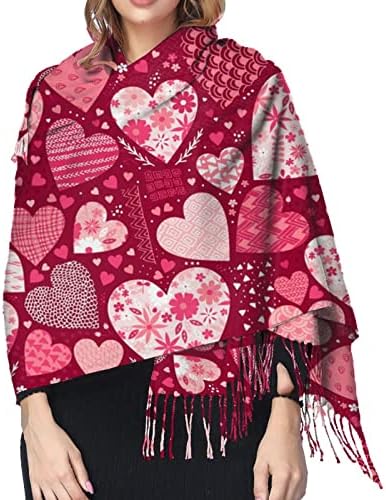 Atkı ince battaniye Vintage yumuşak aşk Sevgililer günü moda kış eşarp kış yeni anne hediyeler kadınlar için