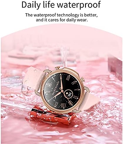 Erkekler Kadınlar için akıllı saat, nabız monitörü ile Spor İzci İzle Adım Uyku İzci Mesaj Bildirimi, IP67 Su Geçirmez, Android