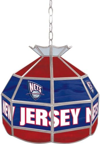 NBA New Jersey Ağları 16 İnç Tiffany Lambası