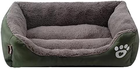 GAOAOH köpek yatağı Süper Büyük Köpek Kanepe köpek yatağı Su Geçirmez Alt Yumuşak Polar Yuva Köpek Sepetleri Mat Büyük Pet Yatak