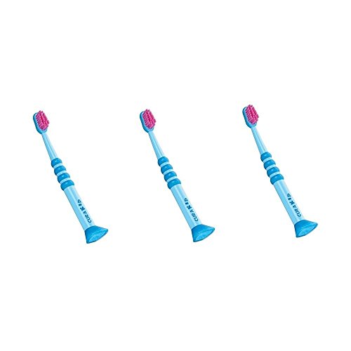 Curaprox İsviçre Curakıd 4260 Ultra Yumuşak 0-4y 0.10 mm Lifler Çocuk Diş Fırçası Mavi (3 Paket)