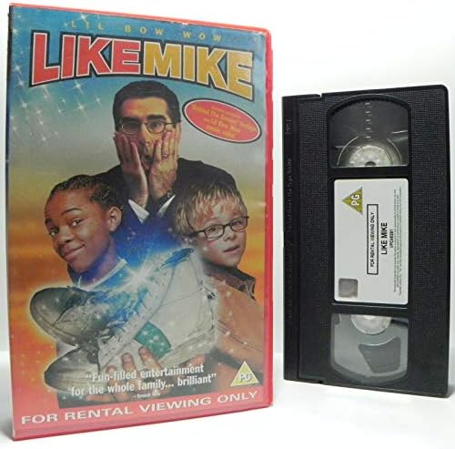 Mike gibi: (2002) Komedi / Aile-Büyük Kutu-Eski Kiralama-Lil Bow Wow-Pal VHS