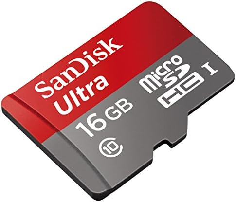 SanDisk Ultra 16GB UHS-I/Sınıf 10 Mikro SDHC Hafıza Kartı Adaptörlü-SDSDQUAN-016G - G4A [Eski Sürüm]