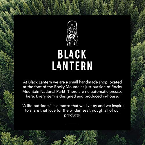 Black Lantern tarafından Bira Bardağı-El Yapımı Zanaat Bira Bardakları ve Bar Züccaciye-Çam Ağacı Ormanı Tasarımı (İki adet 16oz
