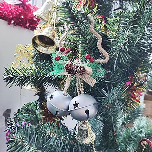 Noel Çan Süsler, Metal Jingle Bells, Çam Berry Çam Kozalakları Askı, Ağacı Dekorasyon Noel için