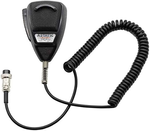 Astatıc 302-636LB1 Siyah Gürültü Önleyici 4 Pinli CB Mikrofon (Toplu)