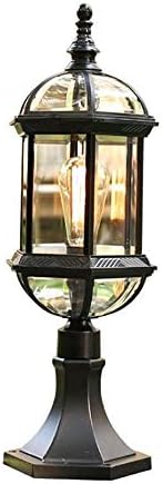 SPNEC rustik su geçirmez led ayağı duvar lambası, vintage açık cam LED sonrası aydınlatma, villa bahçe sundurma ev peyzaj yolu